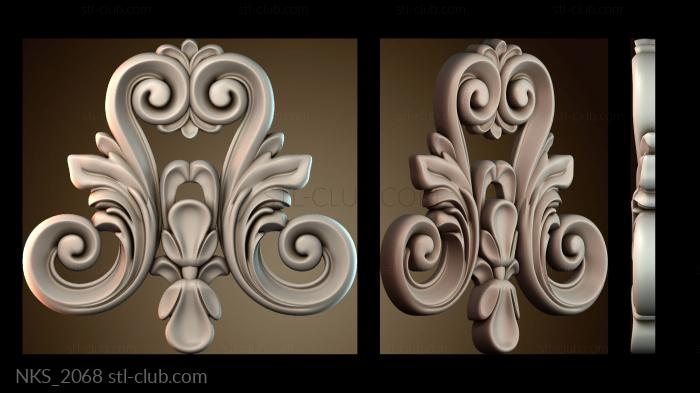 Накладки симметричные NKS_2068