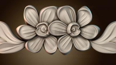 3D модель Узор для цветочной вазы (STL)