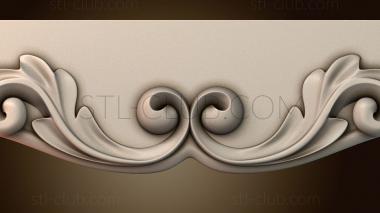 3D модель Узоры рядом со столом (STL)