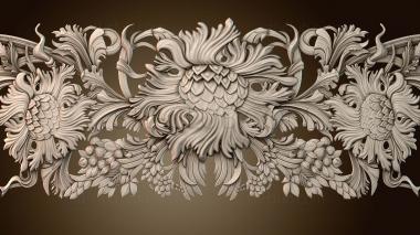 3D модель Узорчатый декор (STL)