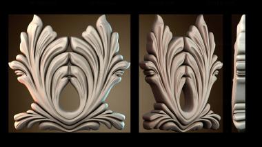 3D модель Узор в центре (STL)