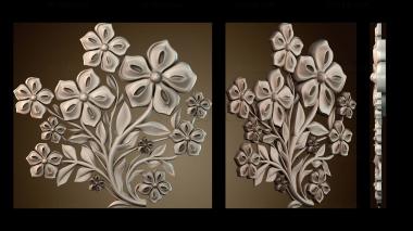 3D модель Цветочный узор (STL)