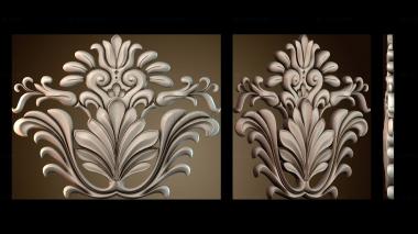 3D модель Цветочный узор (STL)