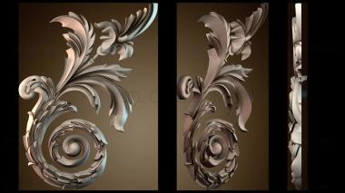 3D модель Цветочный узор 1 (STL)