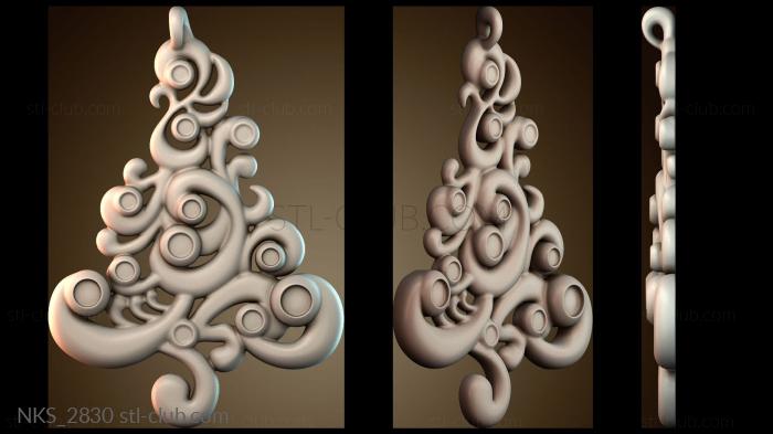 Накладки симметричные NKS_2830