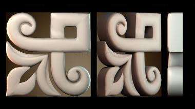 3D модель Цветочный узор (STL)