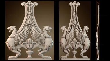 3D модель Узор декор лев (STL)