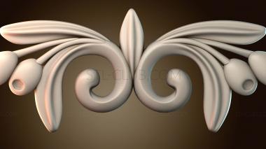 3D модель Цветочный узор (STL)