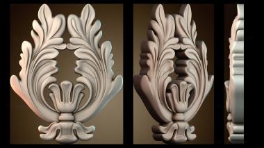 3D модель Цветочный узор (STL)