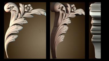 3D модель Цветочный узор (STL)