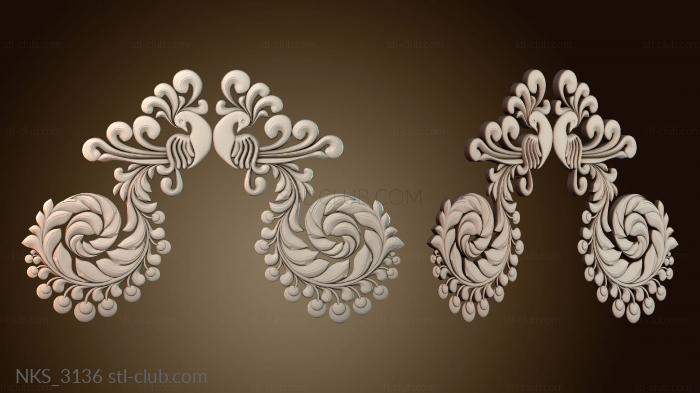 Накладки симметричные NKS_3136