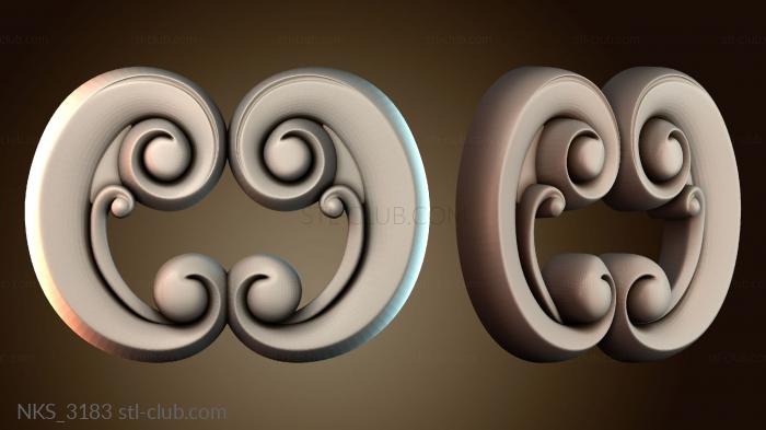 Накладки симметричные NKS_3183