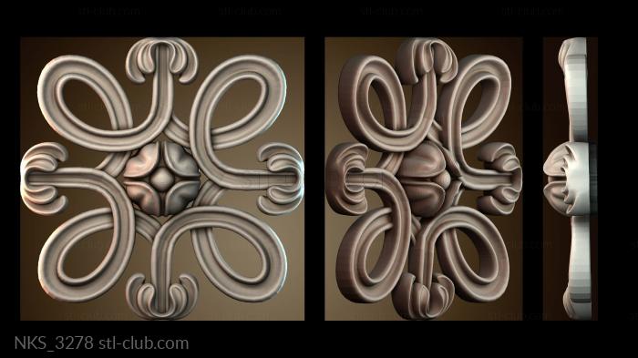 Накладки симметричные NKS_3278