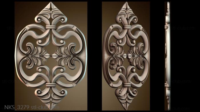 Накладки симметричные NKS_3279