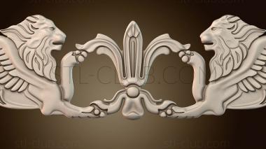 3D модель Узор декора льва (STL)