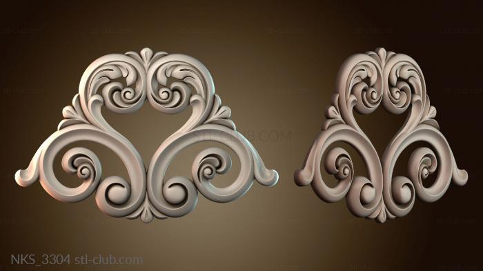 Накладки симметричные NKS_3304