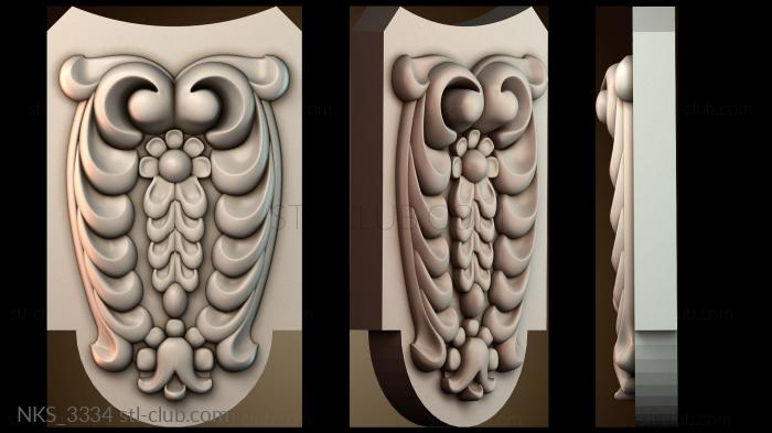 Накладки симметричные NKS_3334