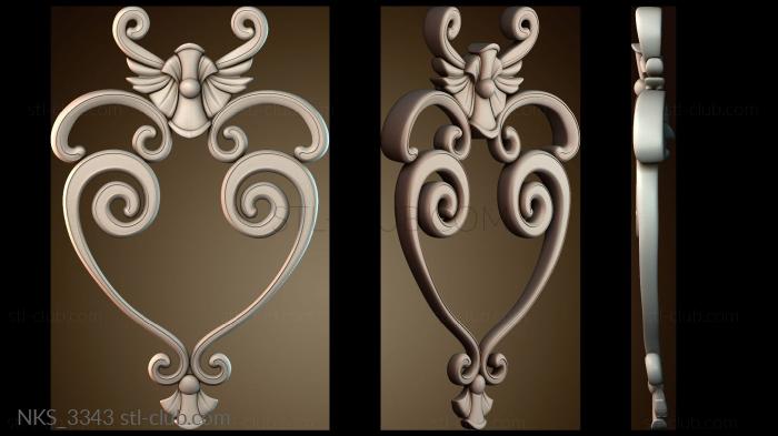 Накладки симметричные NKS_3343