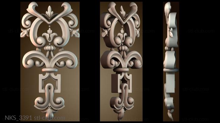 Накладки симметричные NKS_3391