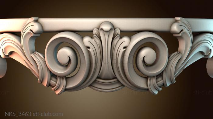 Накладки симметричные Верх колонны