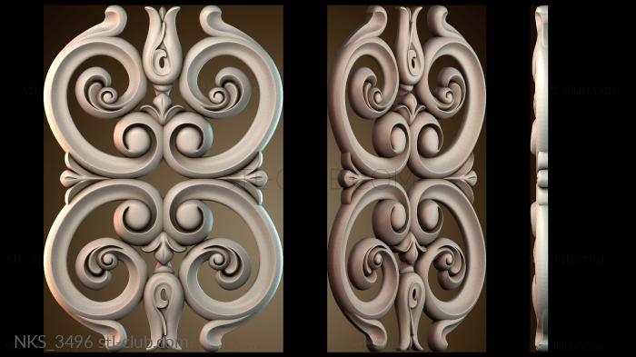 Накладки симметричные NKS_3496