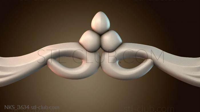 Накладки симметричные NKS_3634