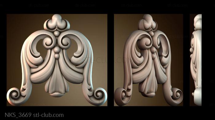 Накладки симметричные NKS_3669