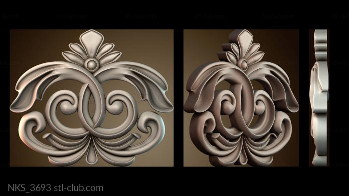 Накладки симметричные NKS_3693