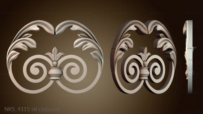 Накладки симметричные NKS_4115