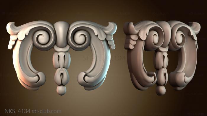 Накладки симметричные NKS_4134