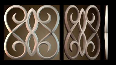 3D модель Узорный декор (STL)