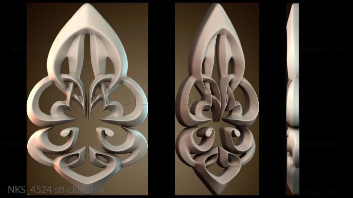 Накладки симметричные NKS_4524