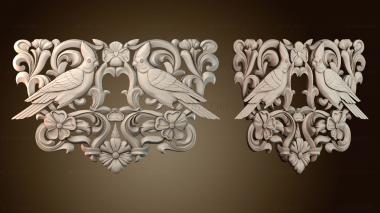 3D модель Узор «Птицы» (STL)