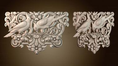 3D модель Узор «Птицы» (STL)