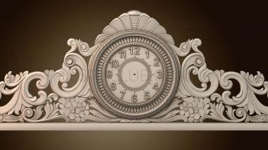3D модель Изысканные настенные часы (STL)