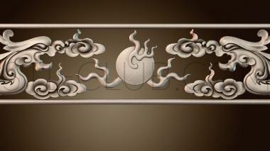 3D модель Узор Дракон (STL)