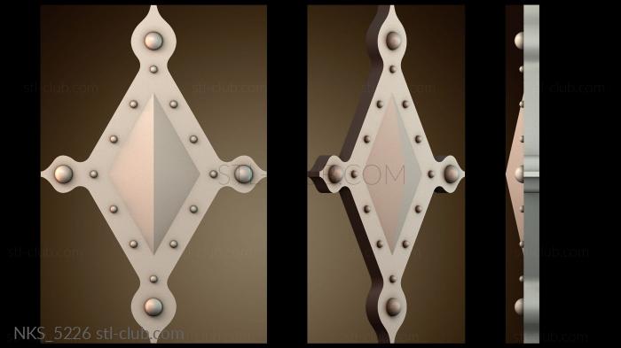 Накладки симметричные NKS_5226