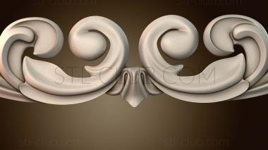 3D модель Изысканный декоративный мотив (STL)