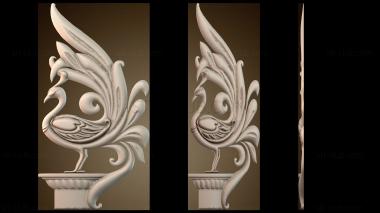 3D модель Узор декора павлин (STL)