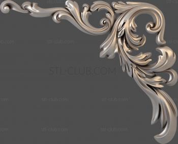 3D model Carved cover plate, 3d model for CNC (STL)