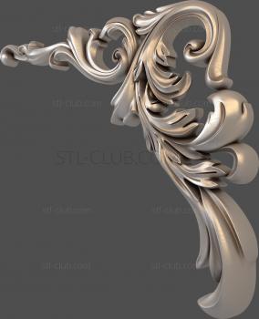 3D model Carved cover plate, 3d model for CNC (STL)