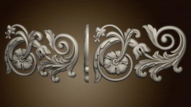 3D model Decor with a flower (STL)