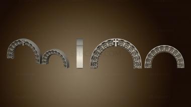 3D model Arch with a cross (STL)