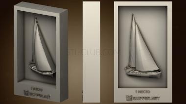 3D model Sailboat (STL)