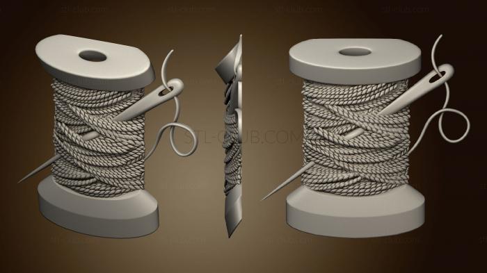 3D мадэль Катушка с ниткой (STL)