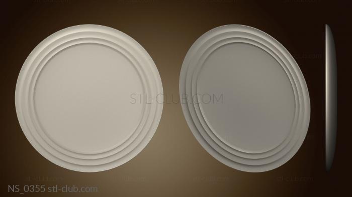 3D model Dish and bowl (STL)