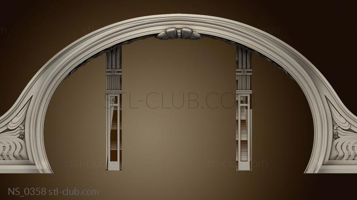 3D model Facade frame and column (STL)