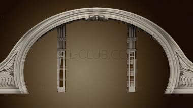 3D model Facade frame and column (STL)