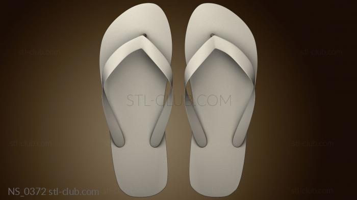 3D модель Туфли Havaianas версия 1 (STL)