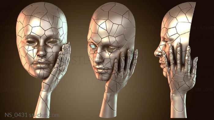 Нестандарт Янтарный треснувший яркий